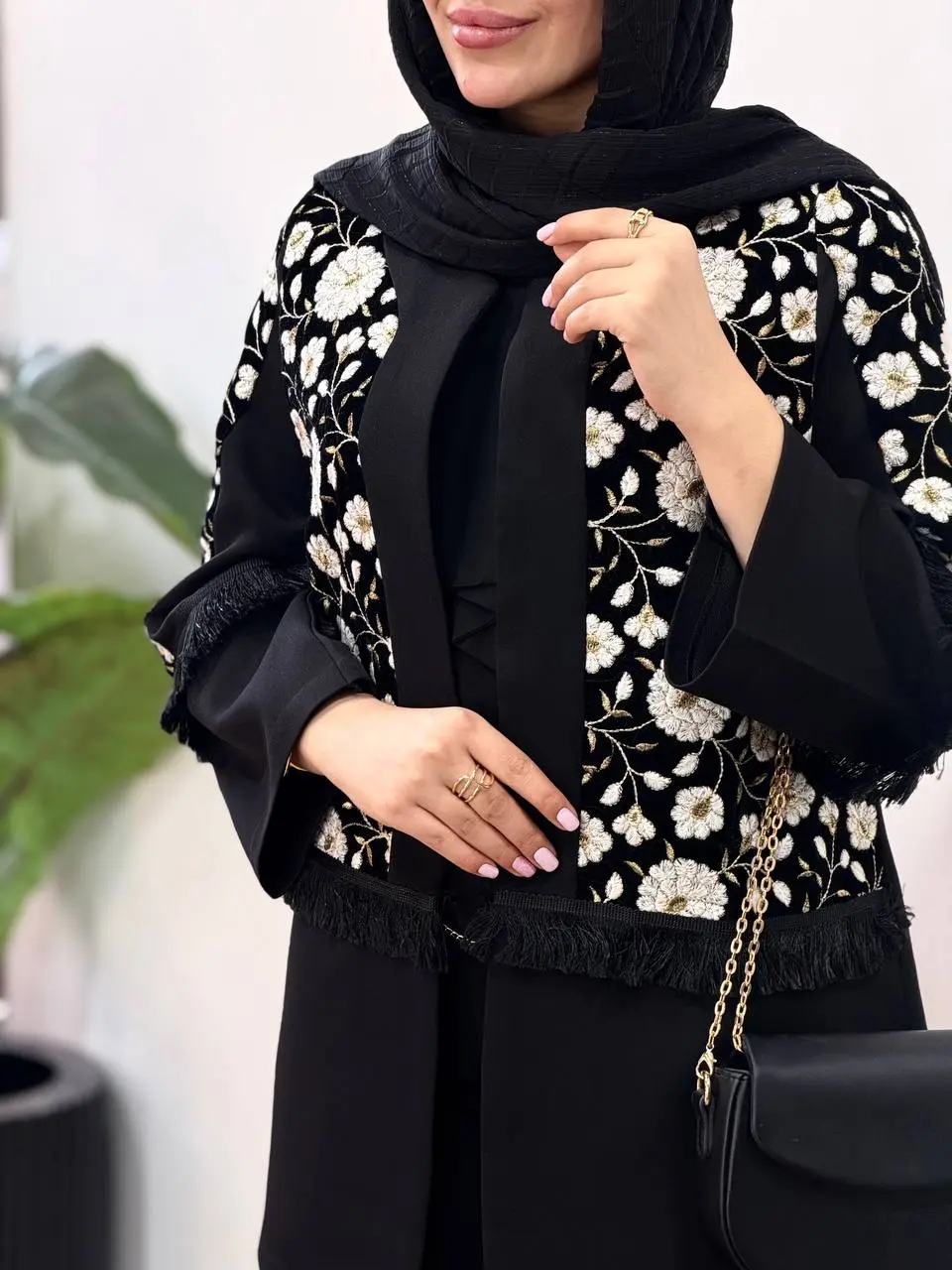 مانتو مجلسی سوزندوزی آیسو سولینا